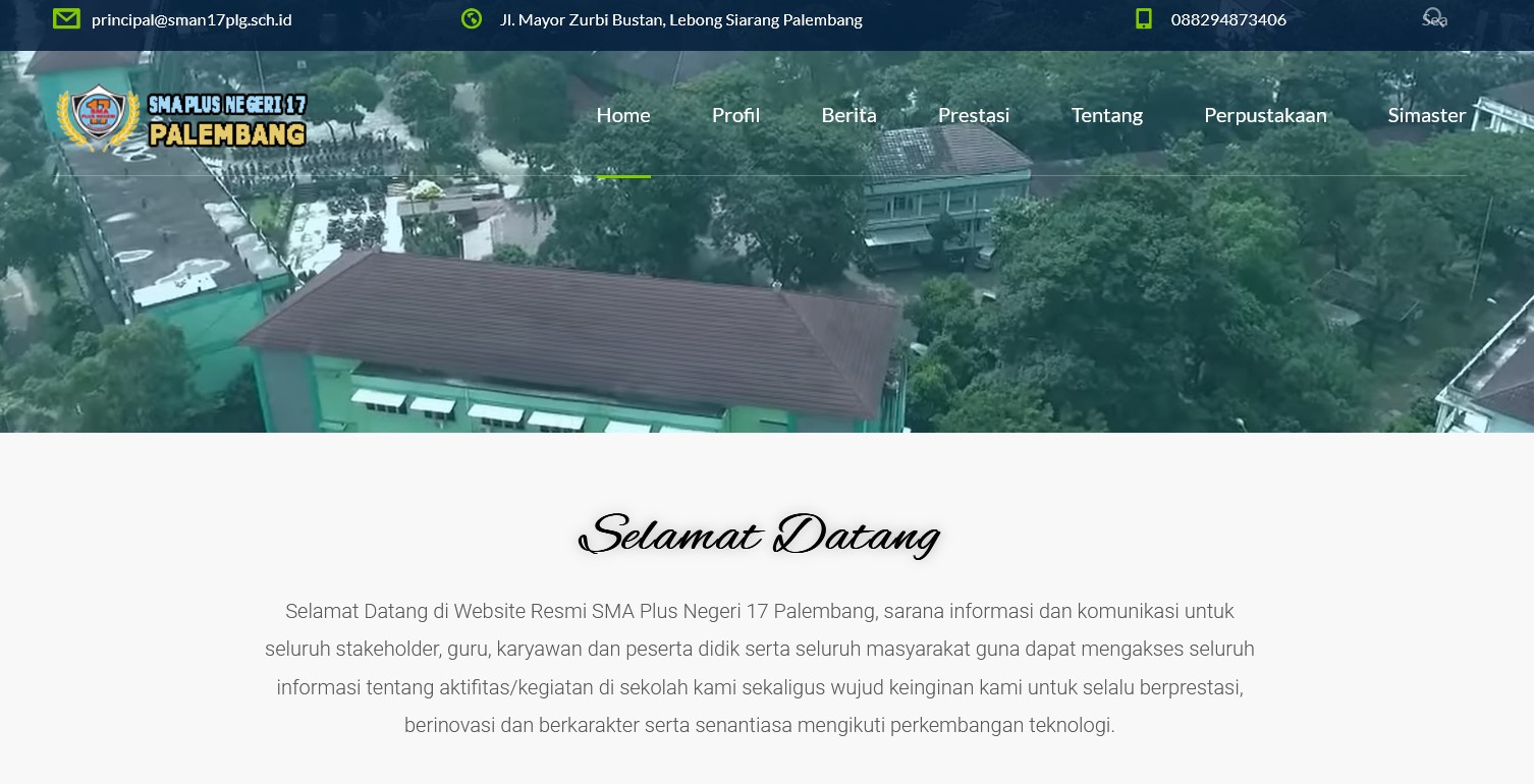 Preview Web Sekolah